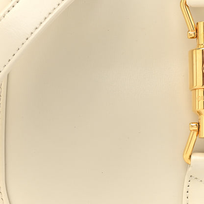 Gucci Boarded Dyana Lux Calfskin Small Jackie 1961 Hobo Mystic White 8 of 12