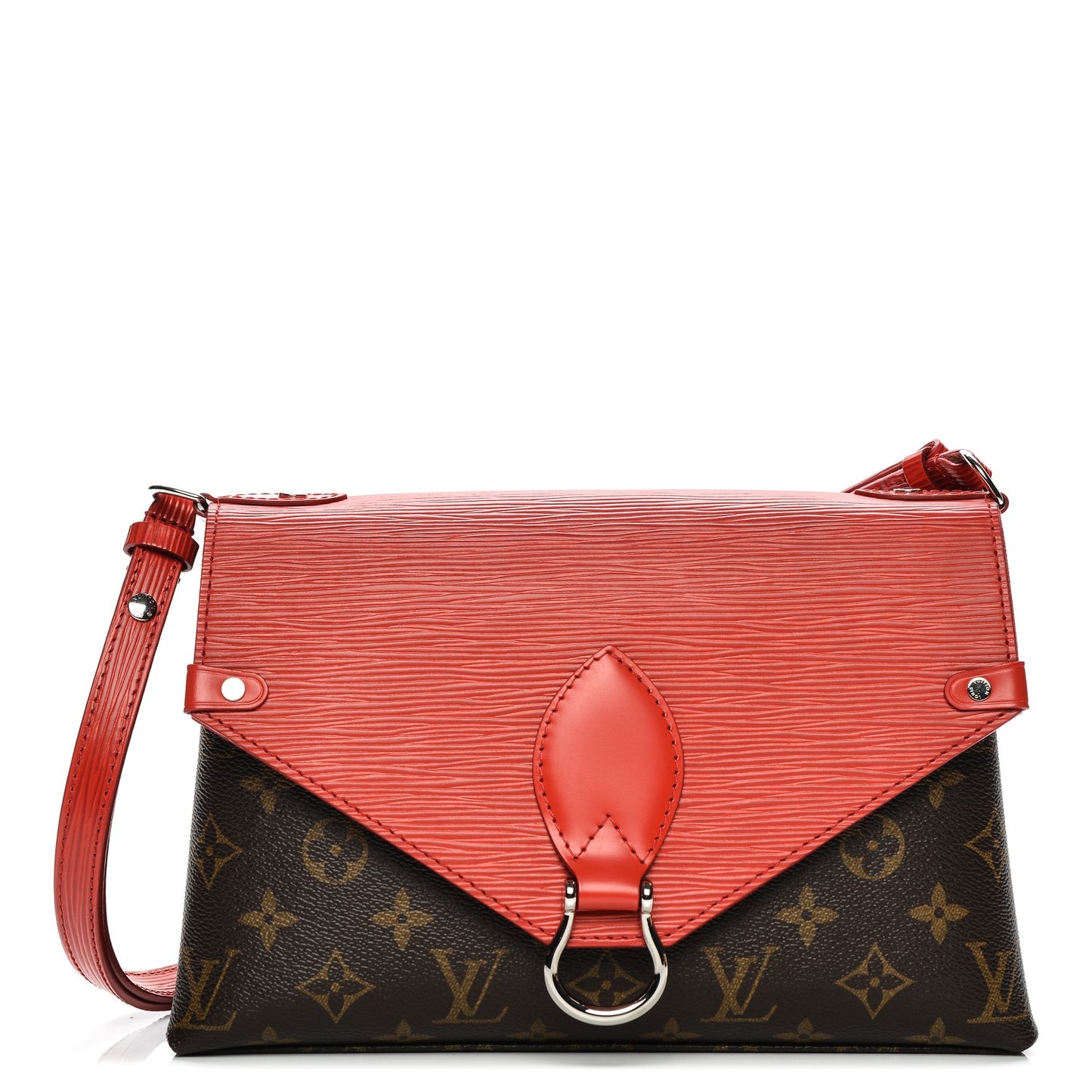 Monogram Epi Saint Michel Coquelicot
