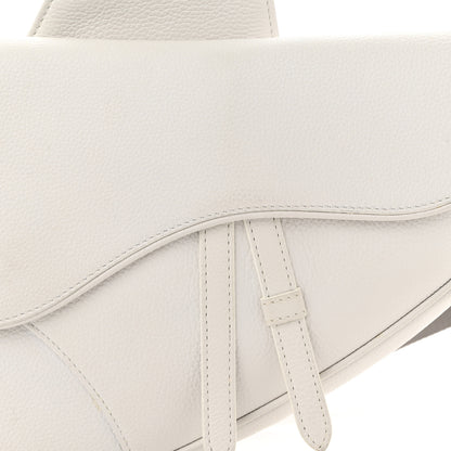 Christian Dior Grained Calfskin Mens Saddle Bag Latte 8 of 10
