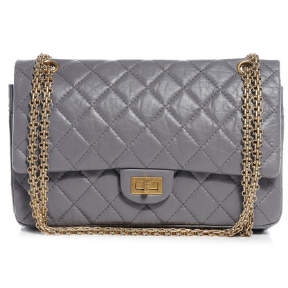 Chanel Aged Calfskin 2.55 Reissue 226 Flap Grey 1 of 7