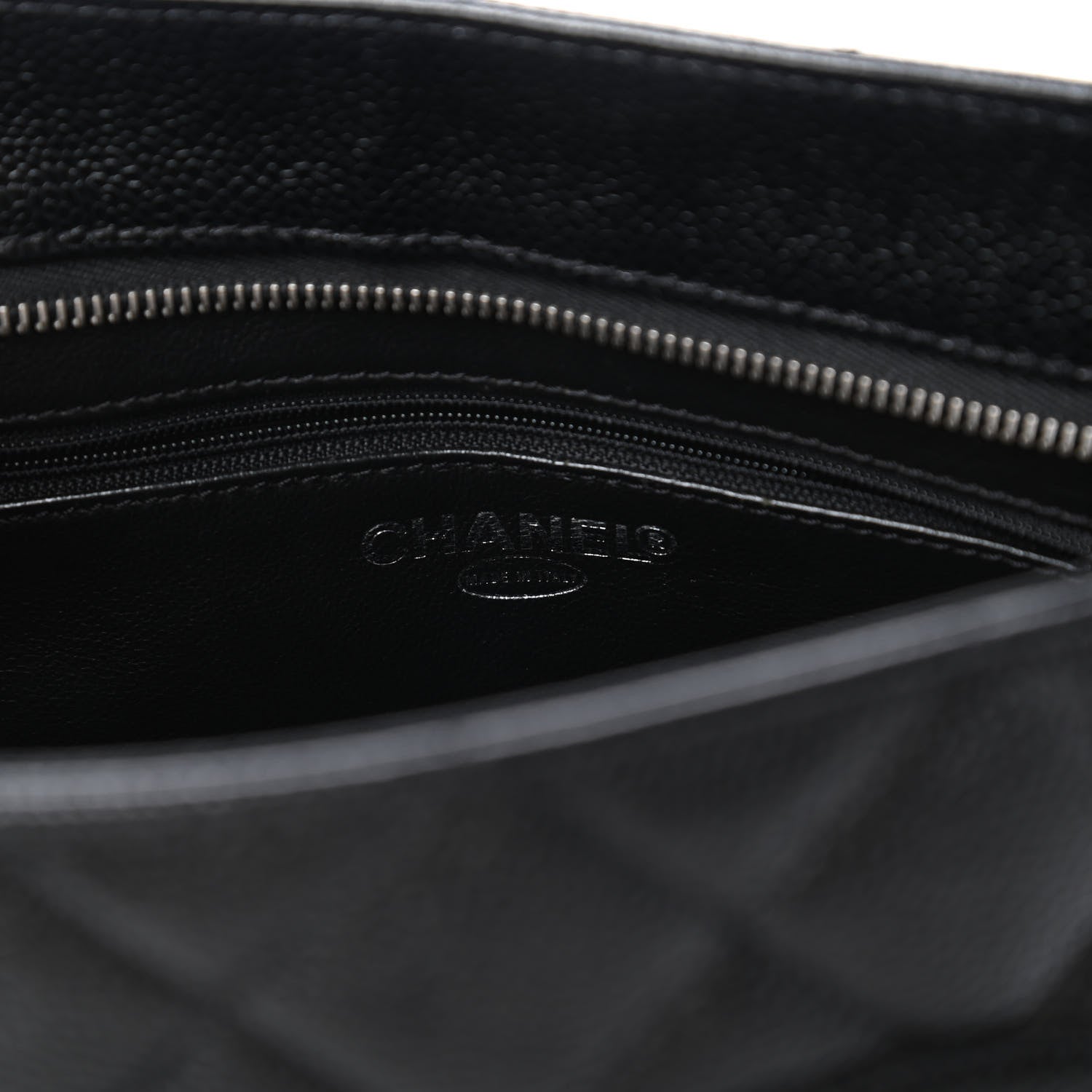 Chanel Caviar Quilted Medallion Tote Black 8 of 10