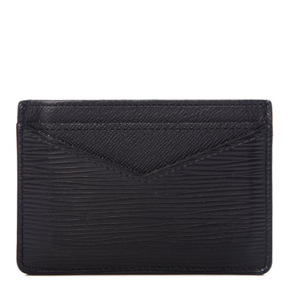 Louis Vuitton Epi Neo Porte-Cartes Card Holder Black 1 of 8