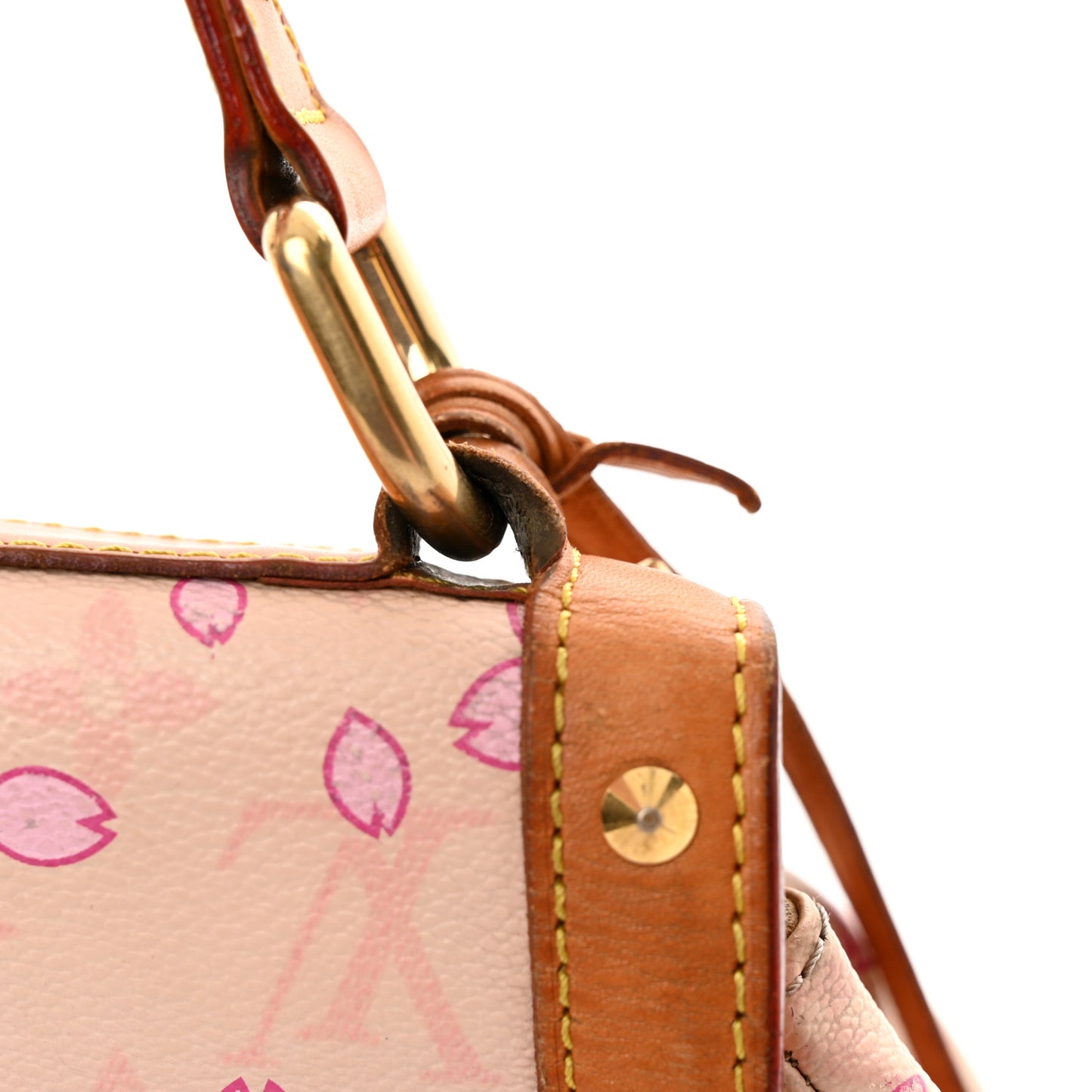 Monogram Cherry Blossom Sac Retro Pink