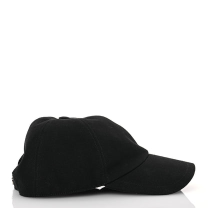 Chanel Cotton CC Cap Hat Black Multicolor 5 of 9