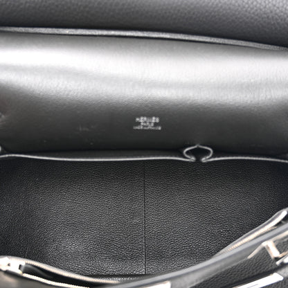 Hermes Taurillon Clemence Jypsiere 34 Black 5 of 10