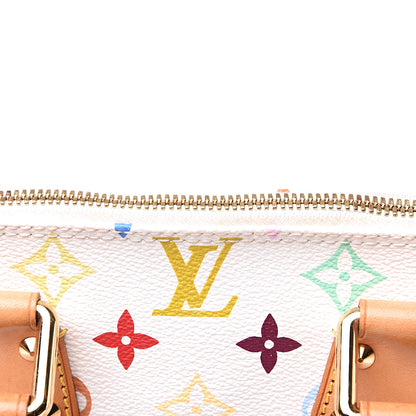 Louis Vuitton Monogram Multicolor Alma White 14 of 15