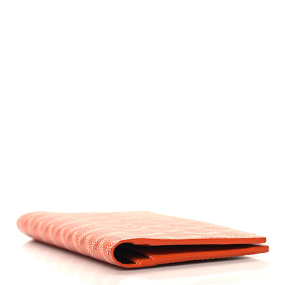 Goyard Goyardine Long Bi-Fold Wallet Orange 4 of 6
