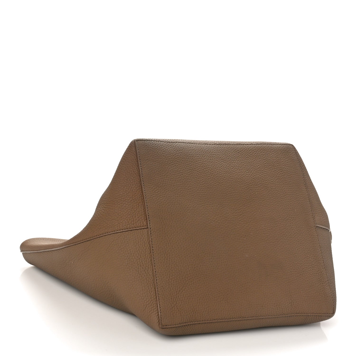 The Row THE ROW Grained Calfskin Park Tote Three Dark Taupe 5 of 8