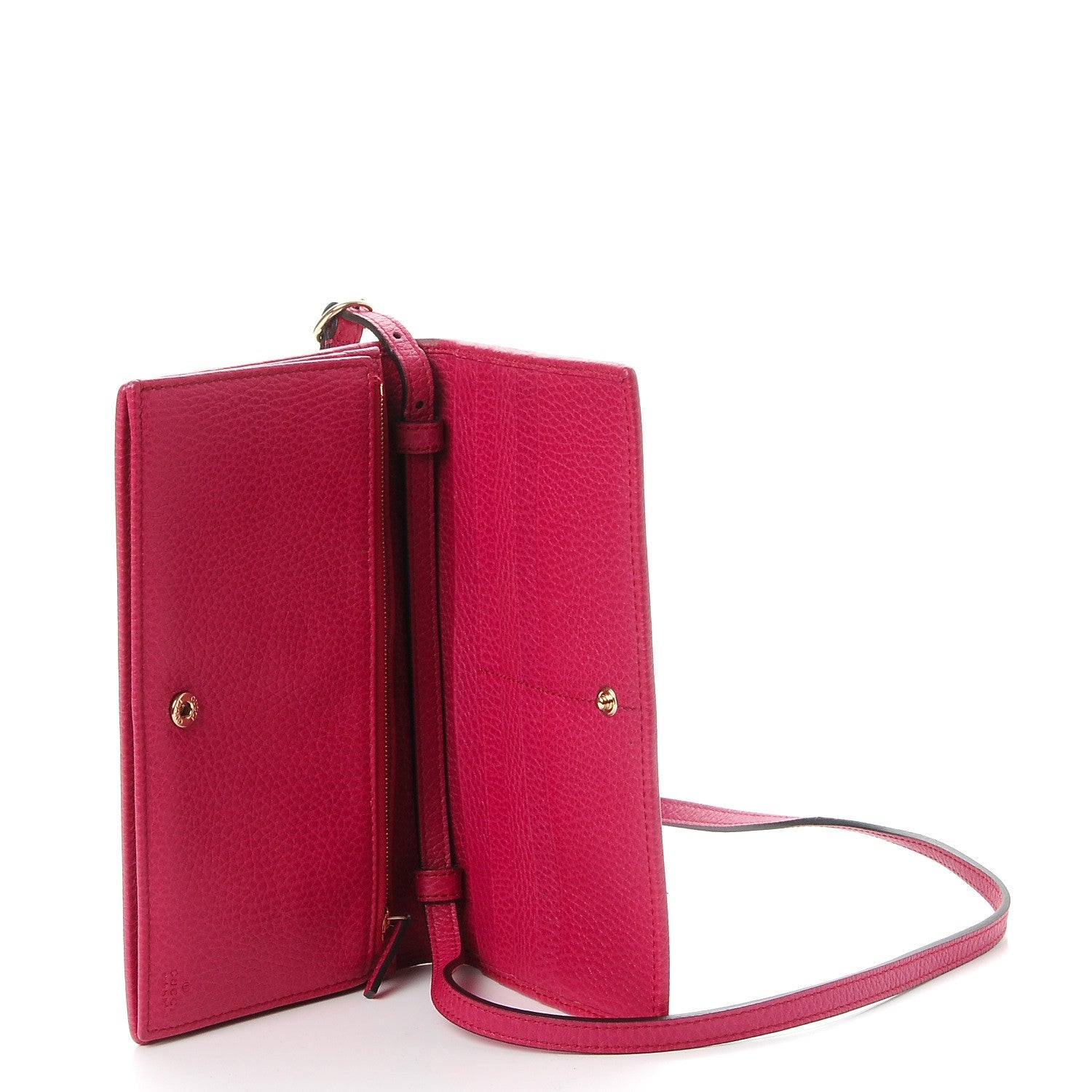 Gucci Dollar Calfskin Mini Swing Wallet Bag Blossom 5 of 10