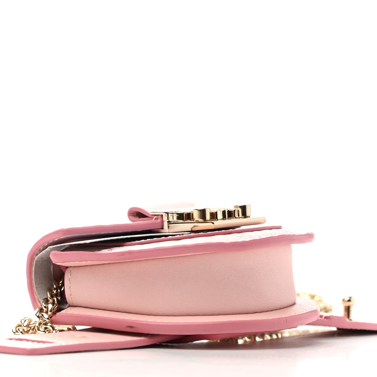 MCM Visetos X-Mini Tracy Bracelet Bag Powder Pink 3 of 9