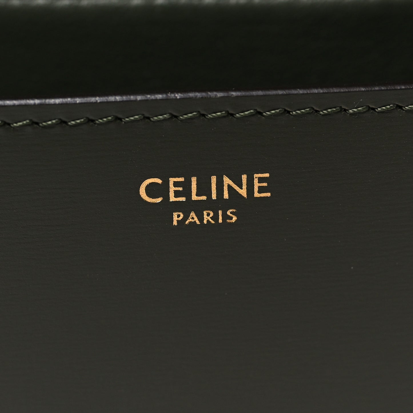 Box Calfskin Classic Box Medium Flap Bag Green