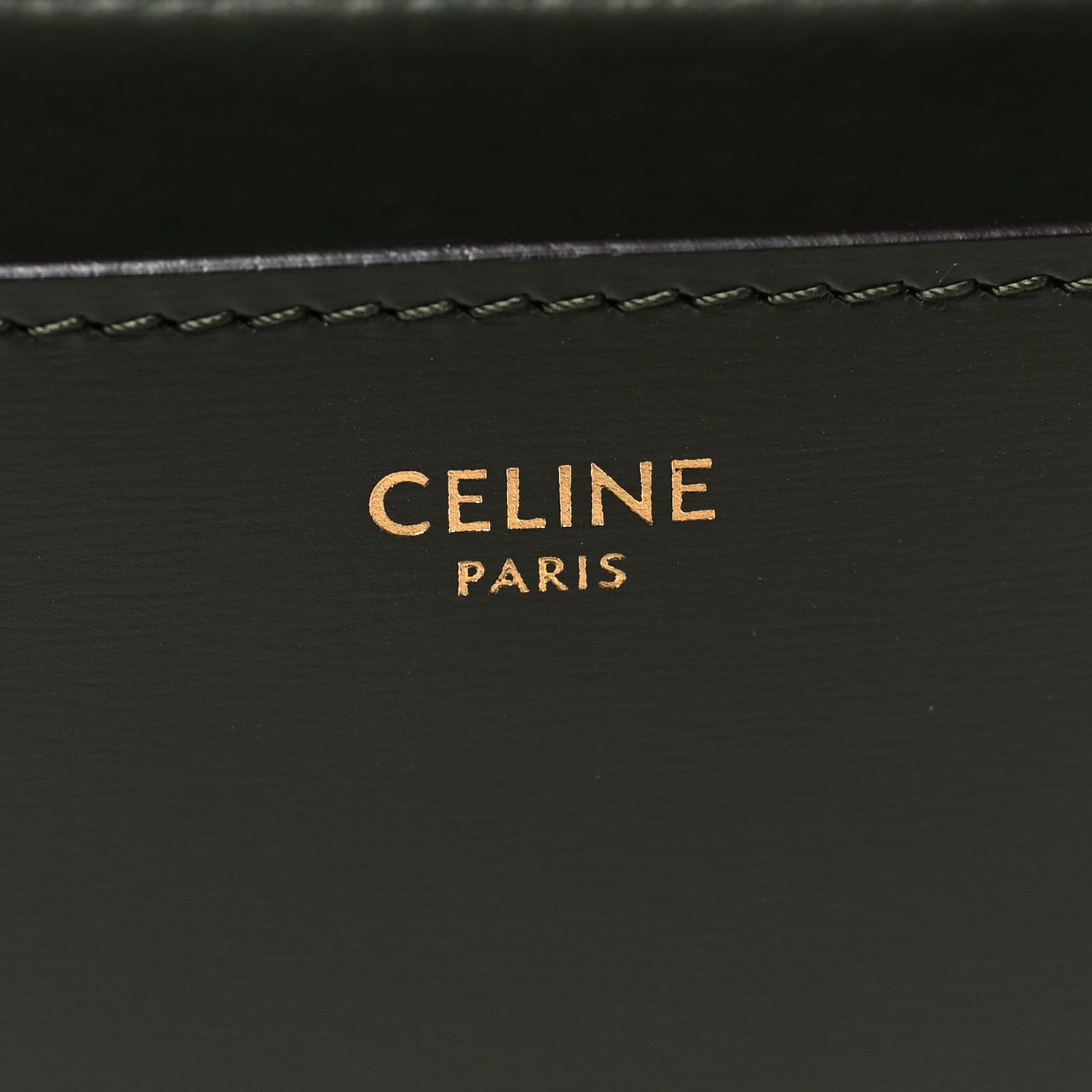 Celine Box Calfskin Classic Box Medium Flap Bag Green 7 of 13