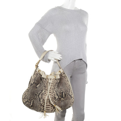 Gucci Python Medium Interlocking Icon Tote 2 of 7