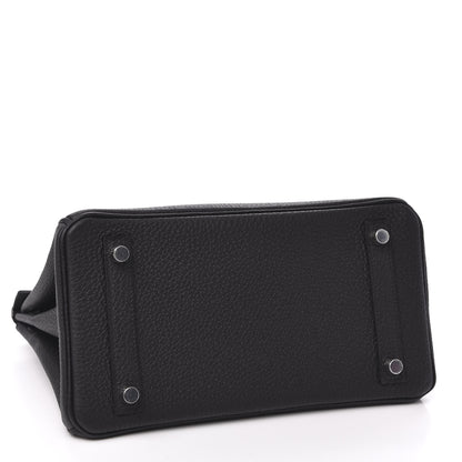 Hermes Togo Birkin 25 Black 4 of 11