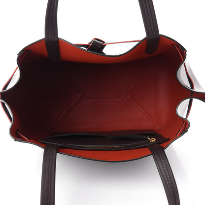 Celine Smooth Calfskin Small Belt Cabas Phantom Dark Brown 5 of 9