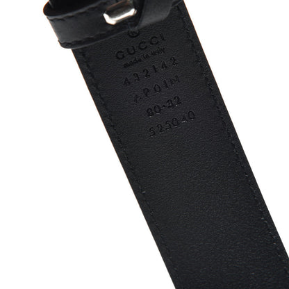 Gucci Moon Calfskin Crystal Dionysus 30mm Belt 80 32 Black Black Diamond 5 of 5
