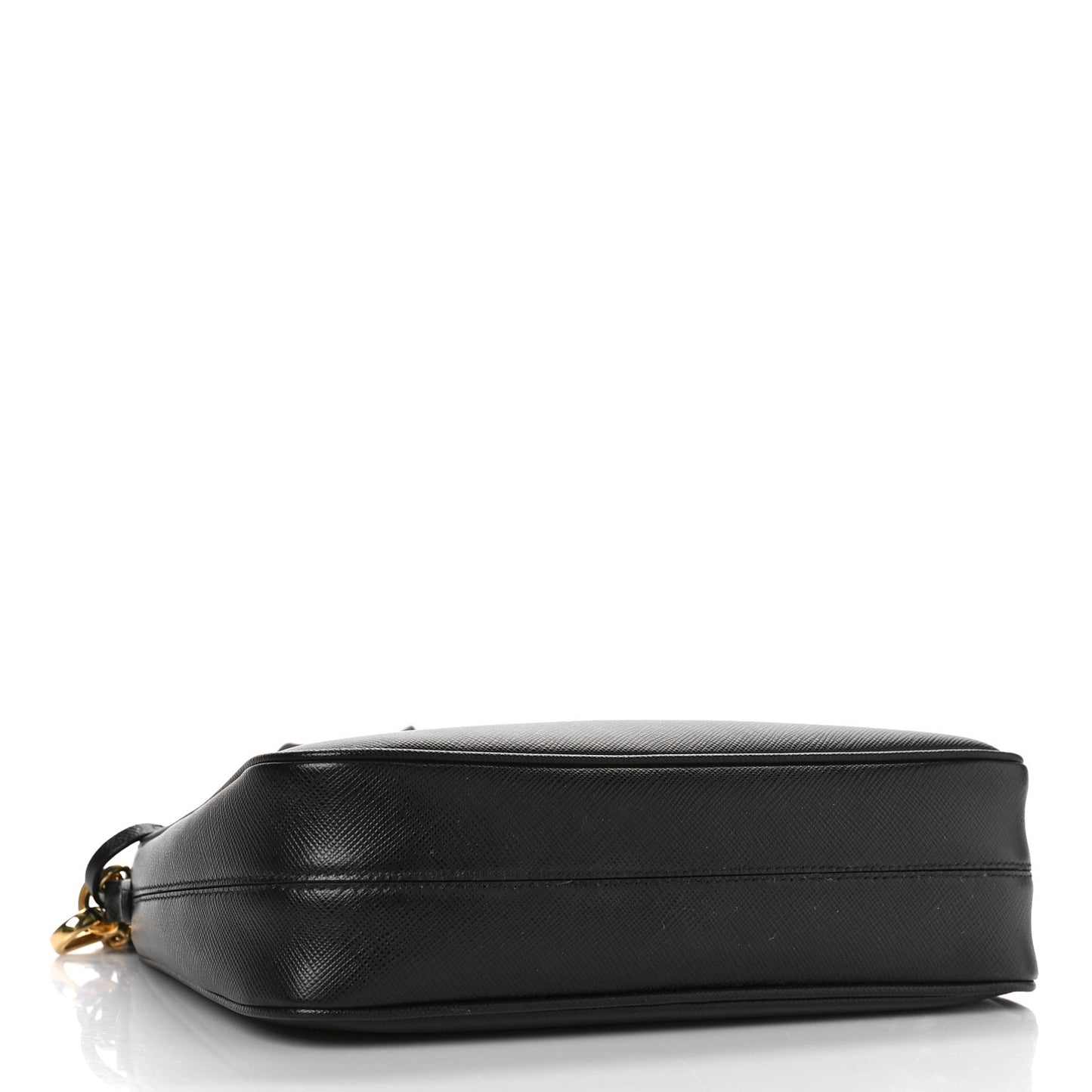 Saffiano Lux Re-Edition 2005 Shoulder Bag Black