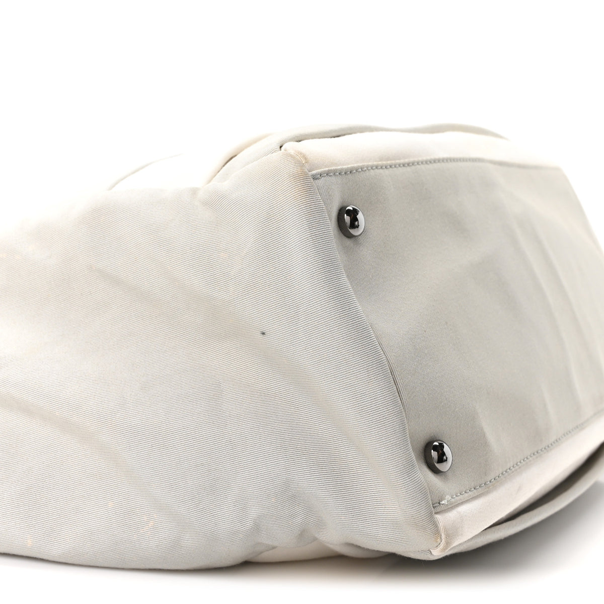 Nylon Quilted 2.55 Reissue Tote White Grey