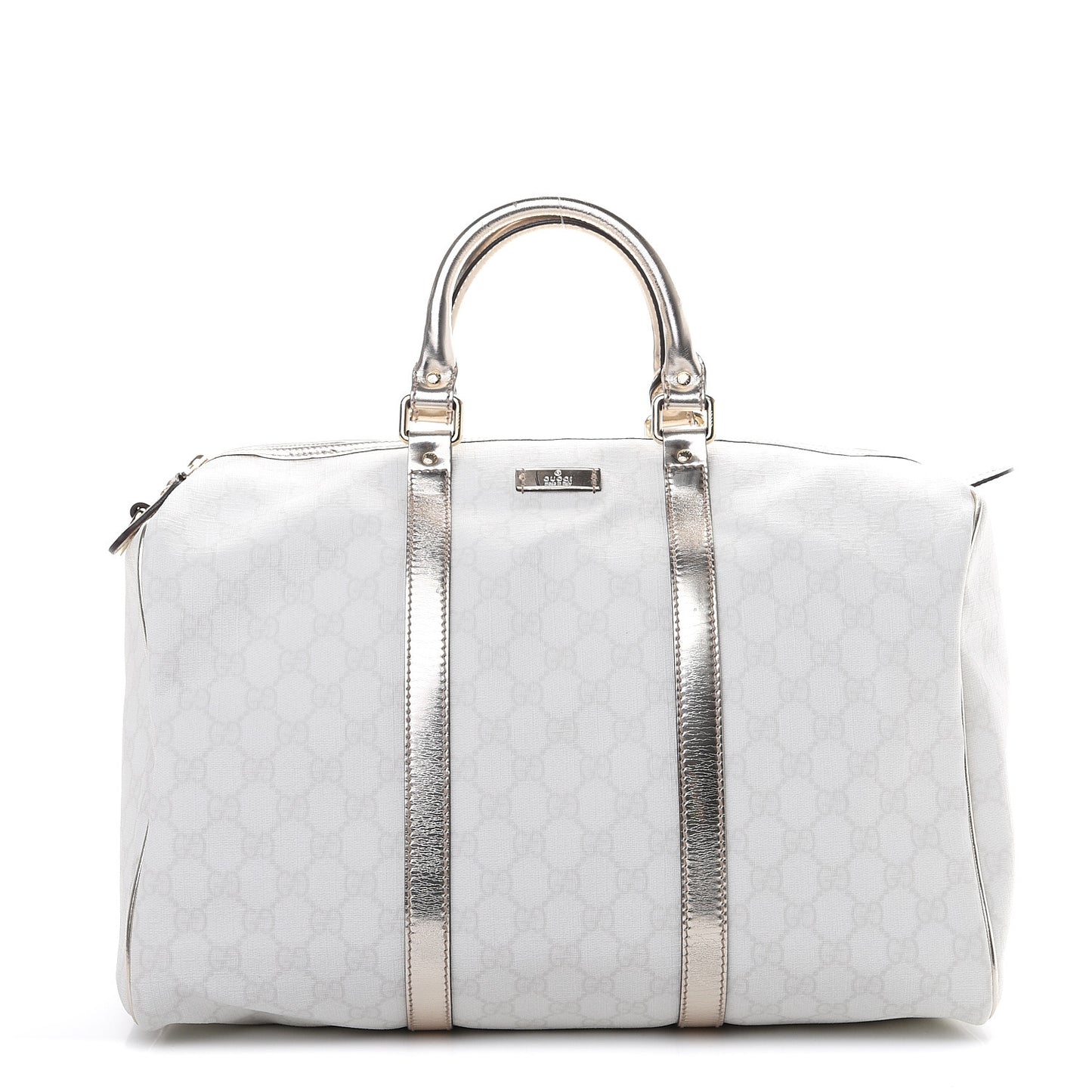 GG Plus Monogram Large Joy Boston White