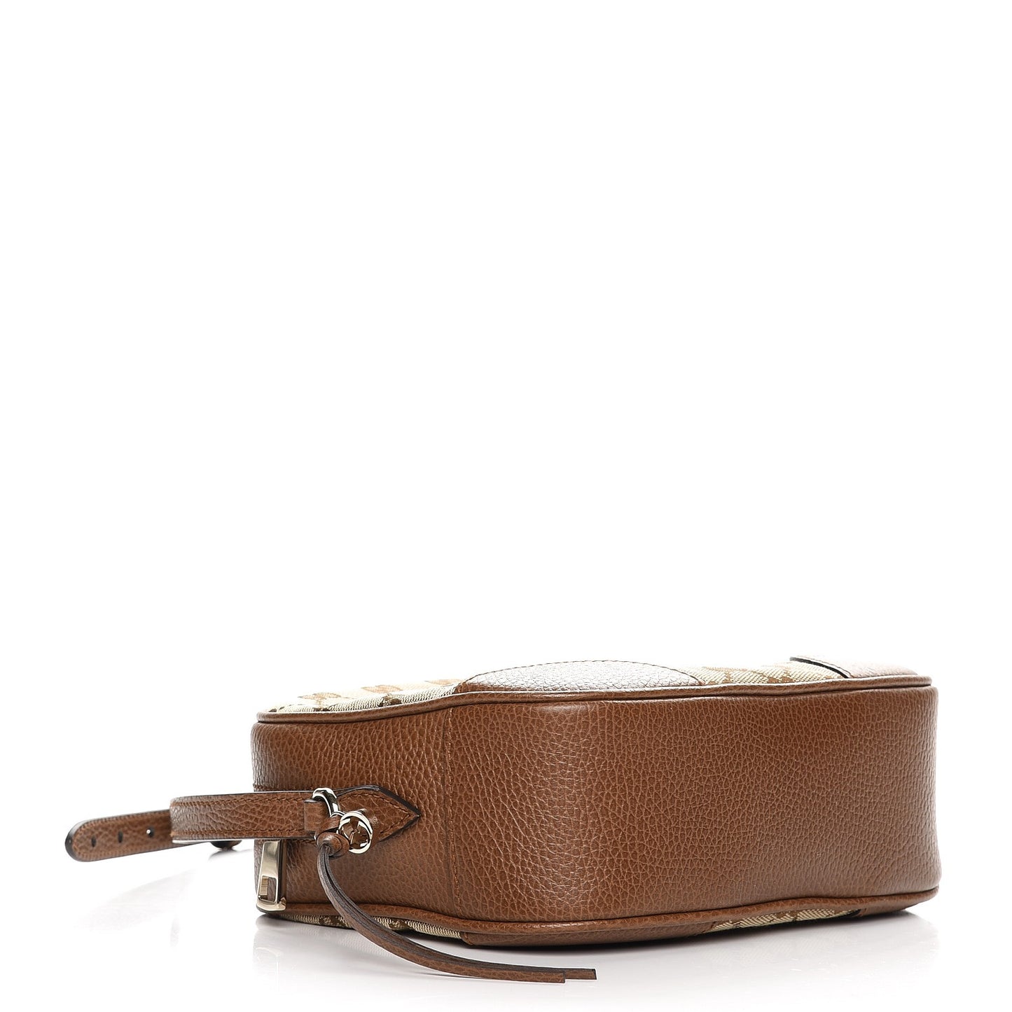 Monogram Mini Bree Messenger Bag Beige Tabacco