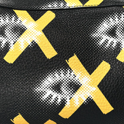 Prada Vitello Daino Eye Inside Shoulder Bag Black 7 of 9