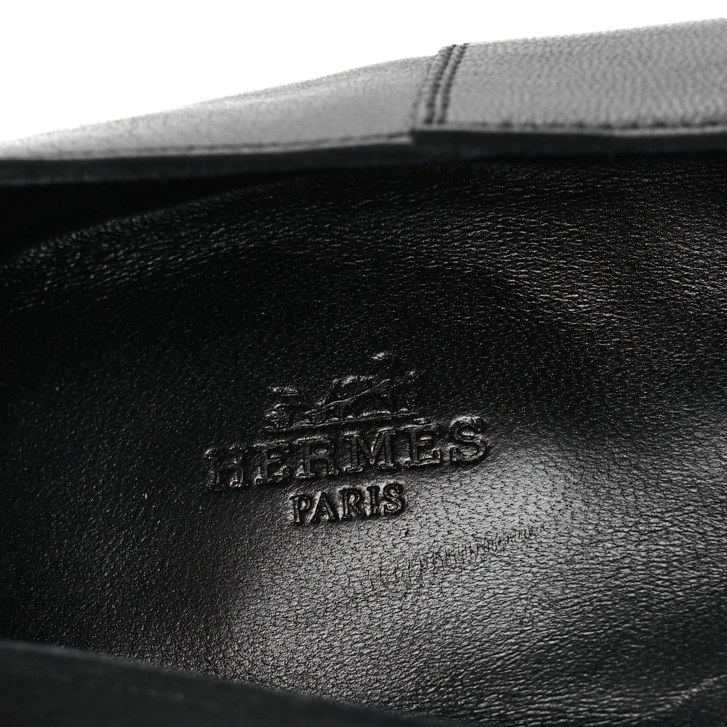 Goatskin Mens Saga Loafers 43.5 Black