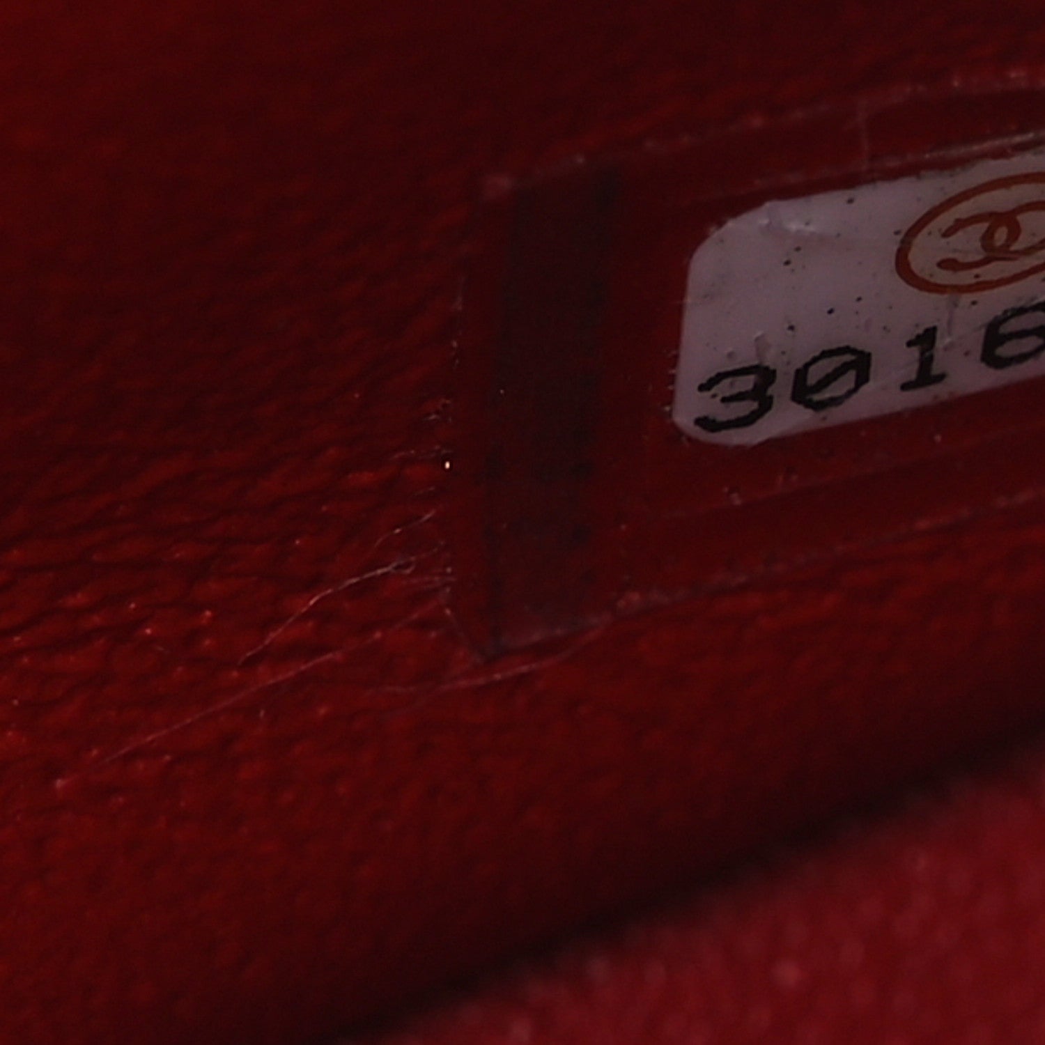 Chanel Lambskin Quilted Mini Rectangular Flap Red 7 of 13