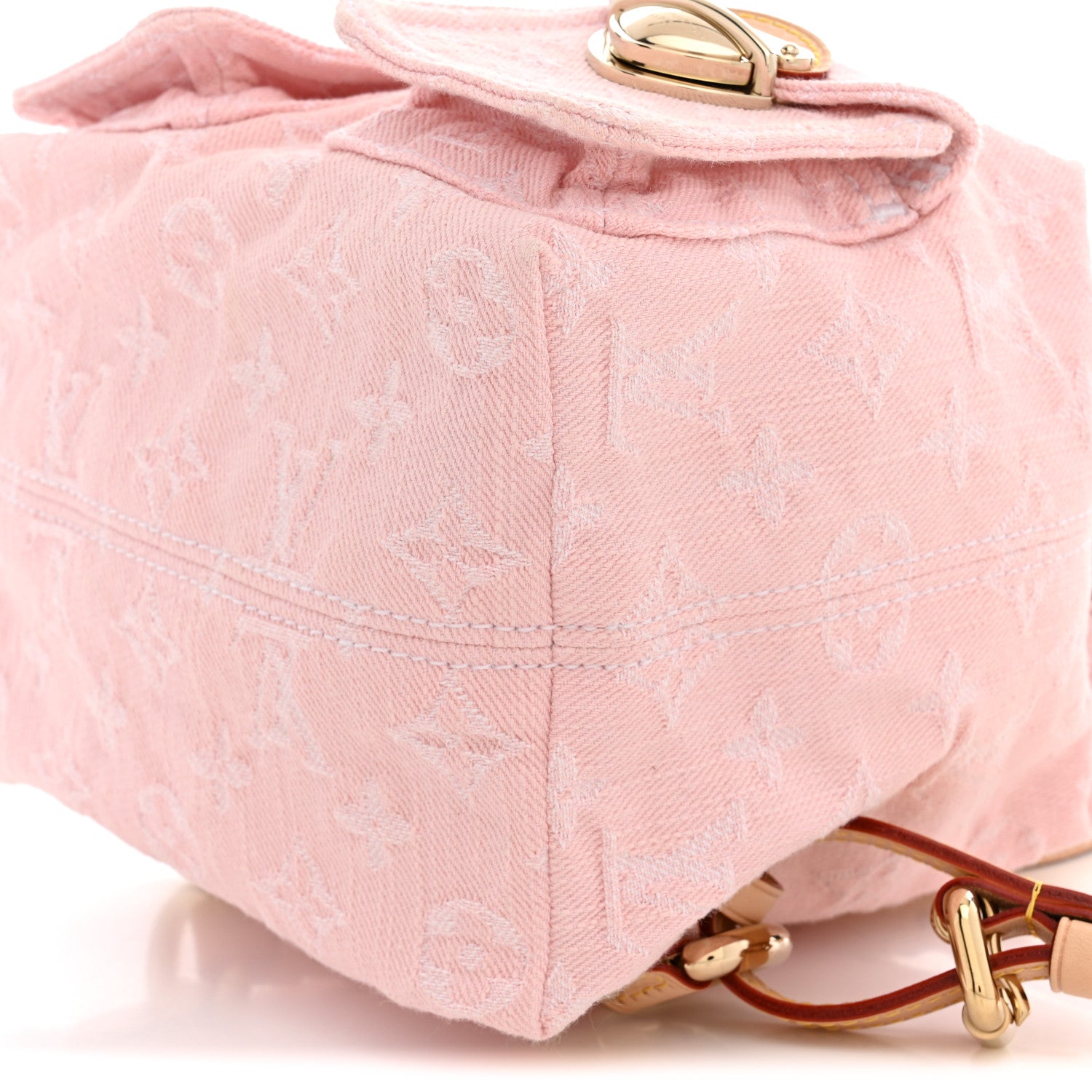 Louis Vuitton Denim Venice Backpack Washed Pink 8 of 9