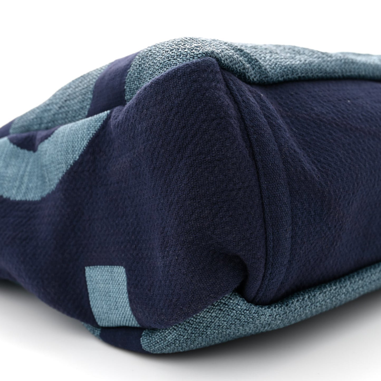 Canvas Large Shopping Tote Dark Blue