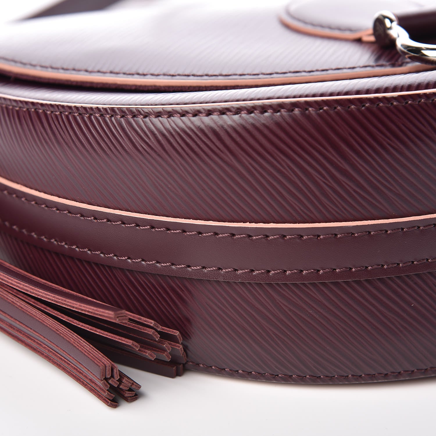 Louis Vuitton Epi Saint Cloud Prune Rose Poudre 7 of 8