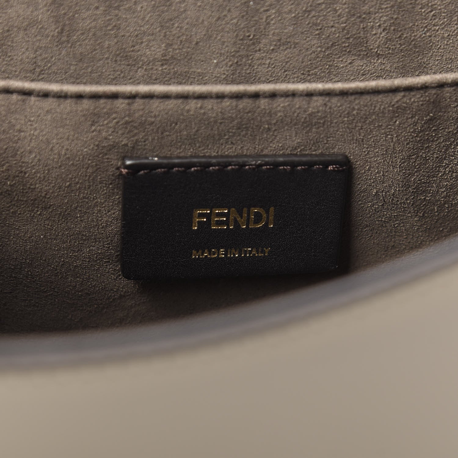 Fendi Vitello Century Opaco F is Fendi Small Kan I Shoulder Bag Tortora 9 of 10