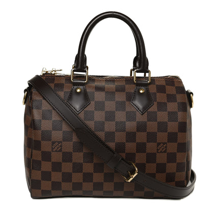 Louis Vuitton Damier Ebene Speedy Bandouliere 25 1 of 10