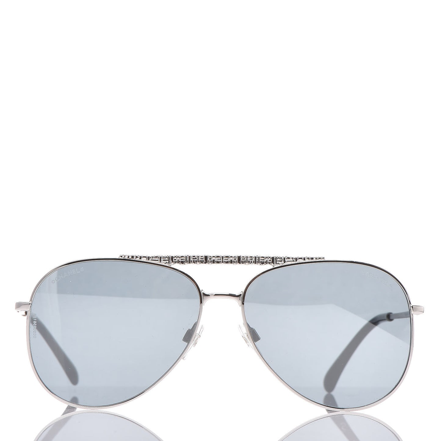 Aviator Metallic Pilot Sunglasses 4231 Silver