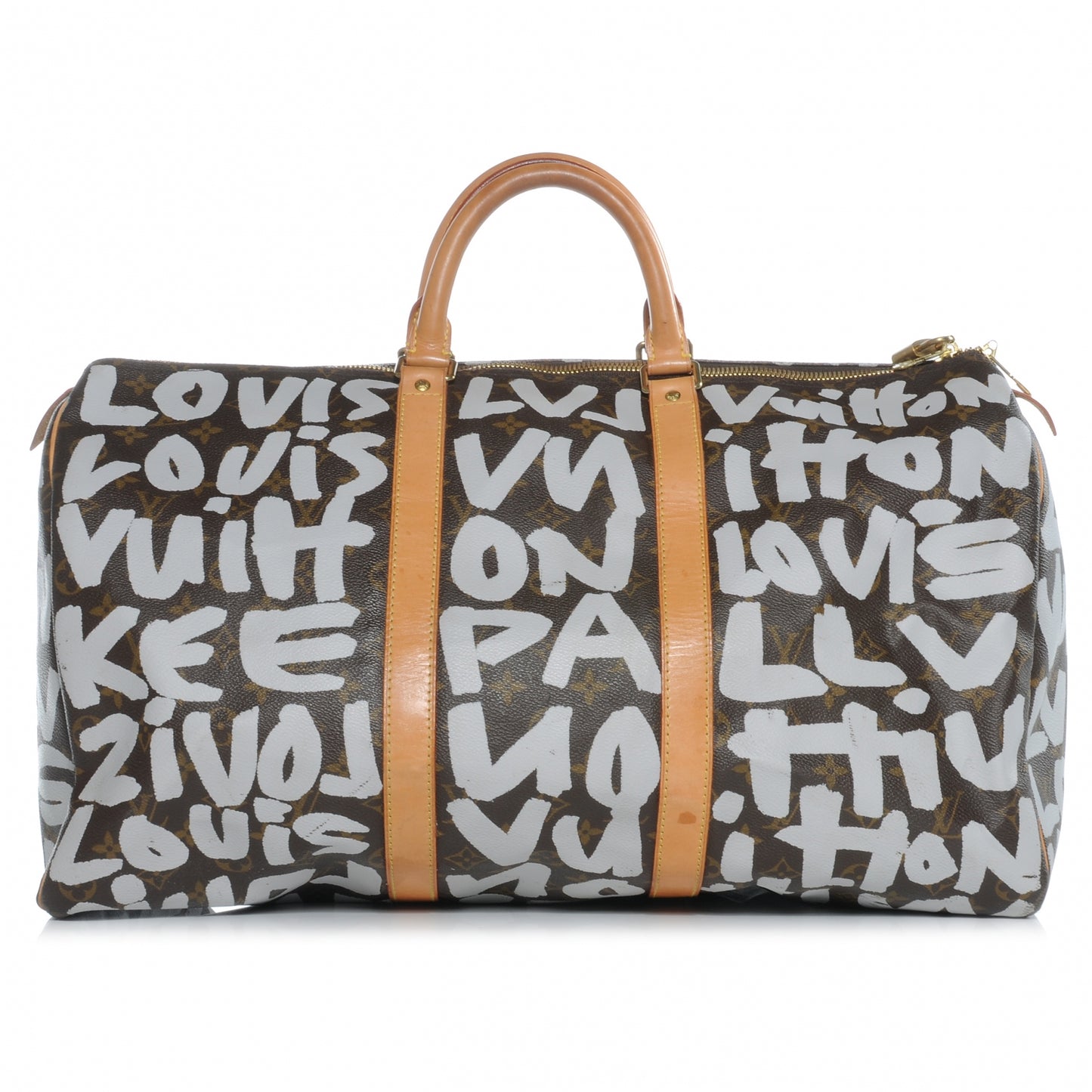 Graffiti Keepall 50 Silver