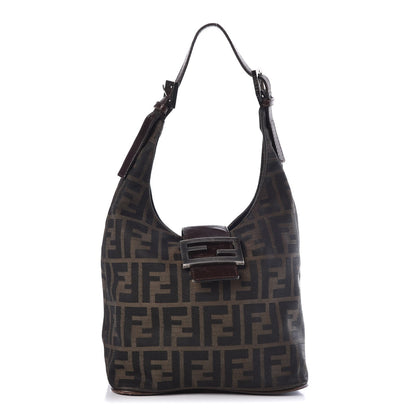 Fendi Zucca Small Hobo Tobacco 1 of 16
