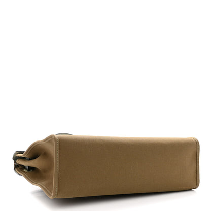 Hermes Vache Hunter Toile Herbag Zip 31 PM Khaki 4 of 10