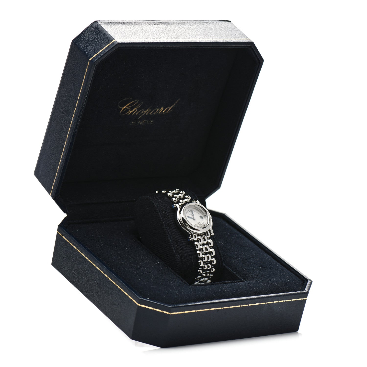 Chopard Stainless Steel 5 Diamond 26mm Happy Sport Quartz Watch 5 of 5