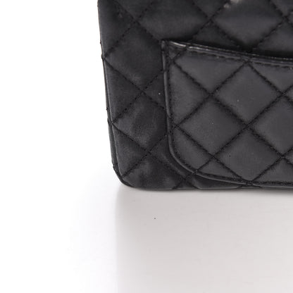 Chanel Iridescent Calfskin Quilted 2.55 Reissue 224 Flap Black 14 of 18