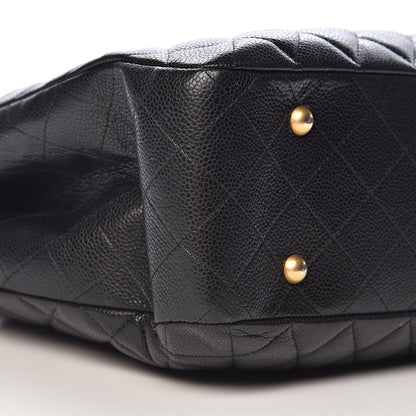 Chanel Caviar Quilted Large Shopping Tote Black 14 of 16