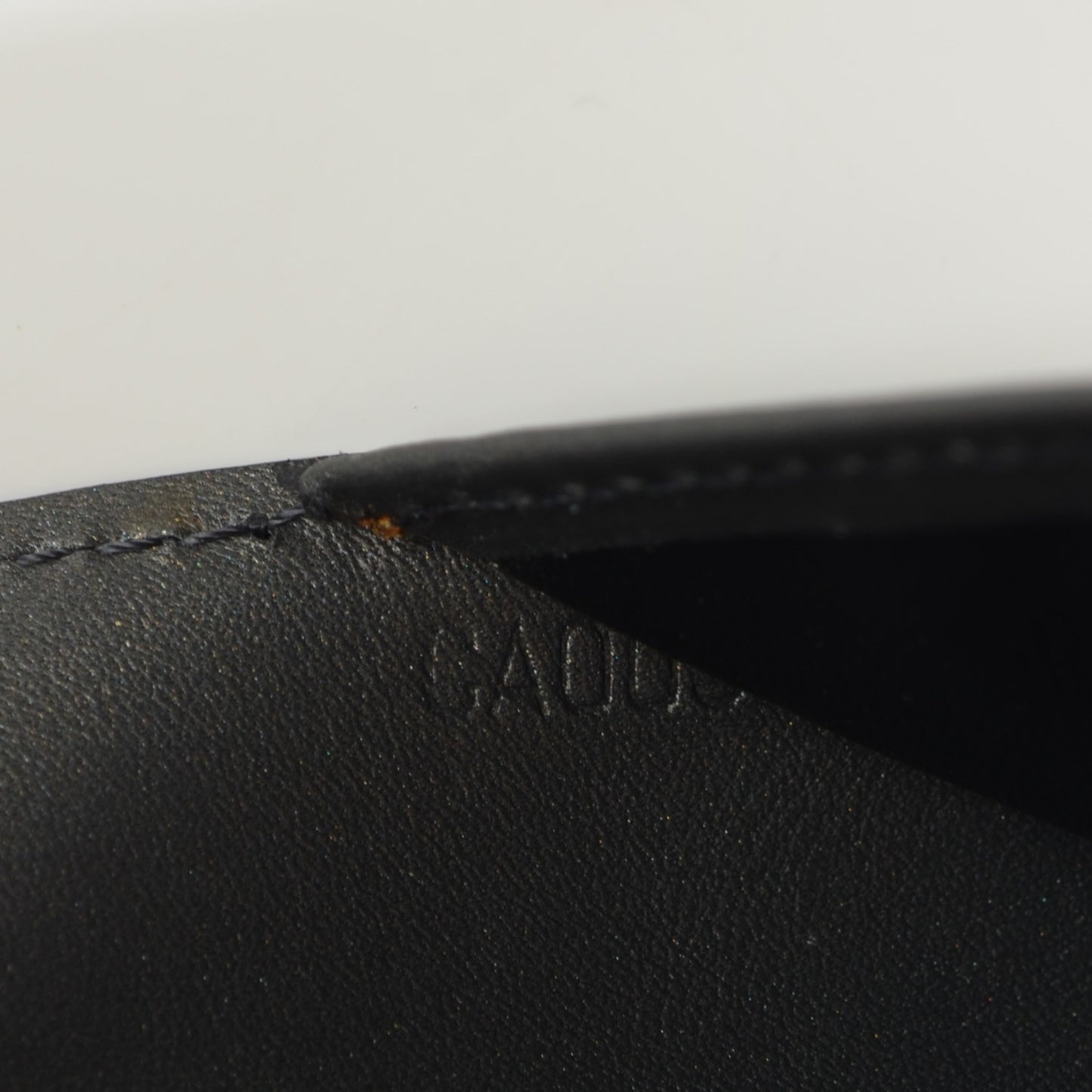 Monogram Mat Small Ring Agenda Cover Black