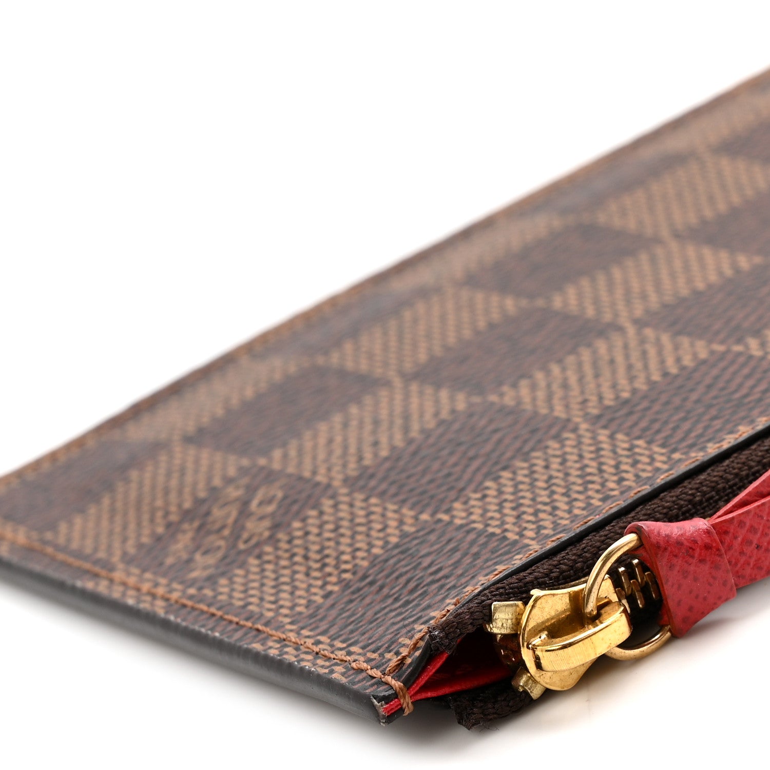 Louis Vuitton Damier Ebene Pochette Felicie Chain Wallet 16 of 16