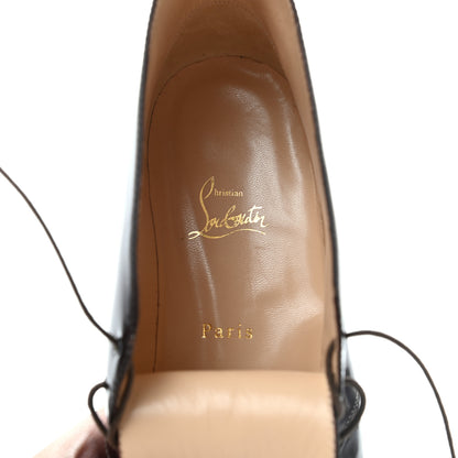 Christian Louboutin Jazz Calfskin Uomo Mens Clara Flat Boots 42 Brown 5 of 7