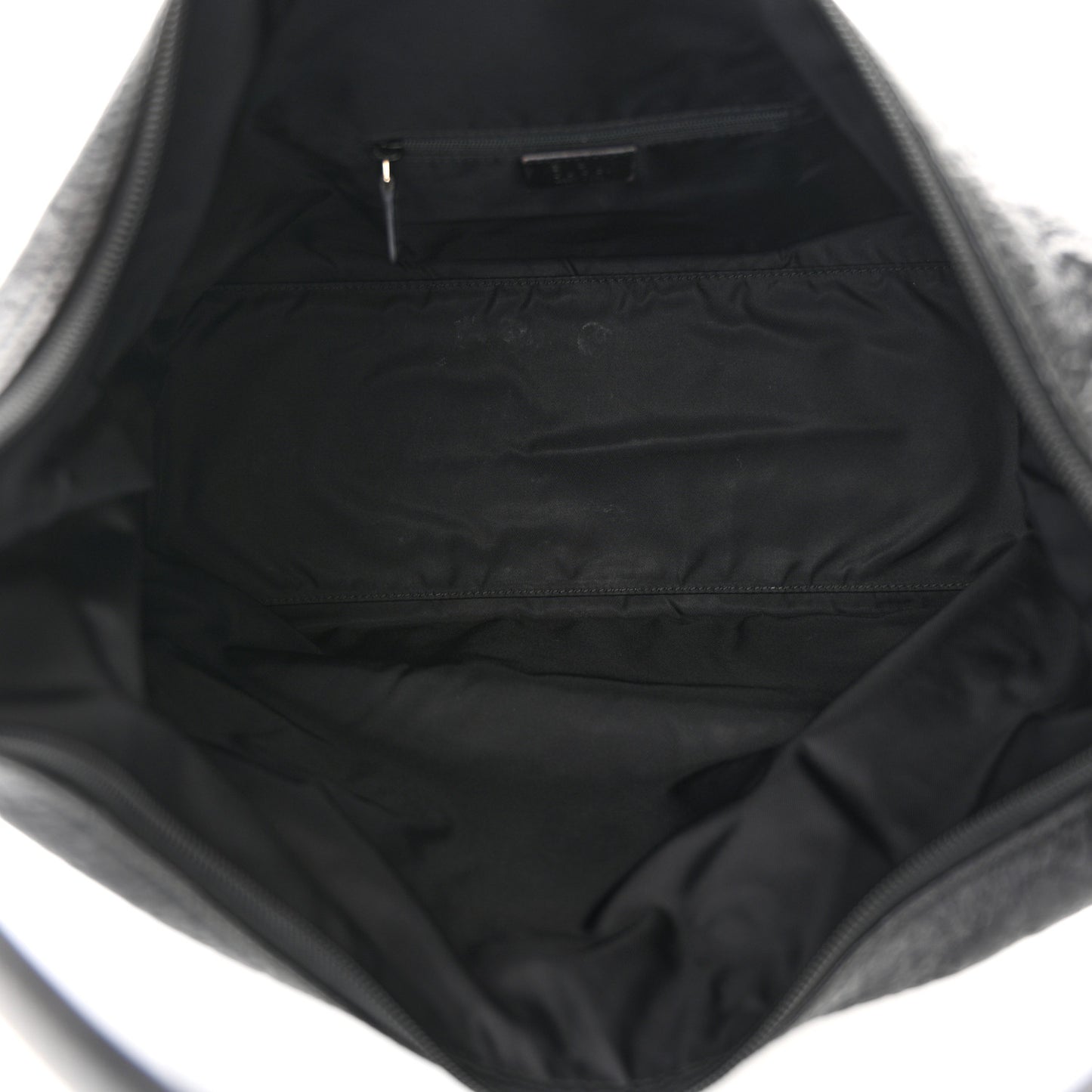 Guccissima Large Hobo Black