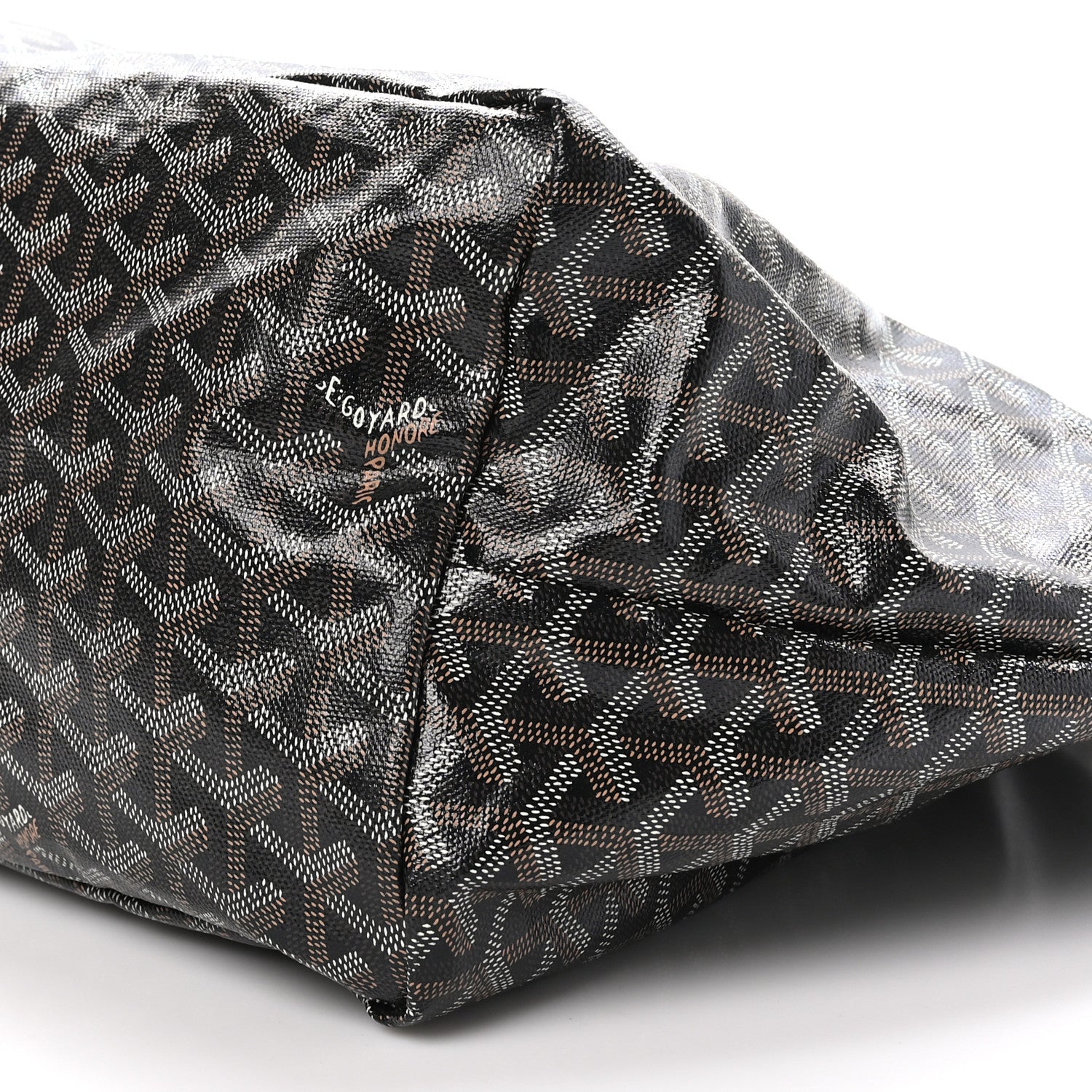 Goyard Goyardine Saint Louis GM Black Gold 11 of 11