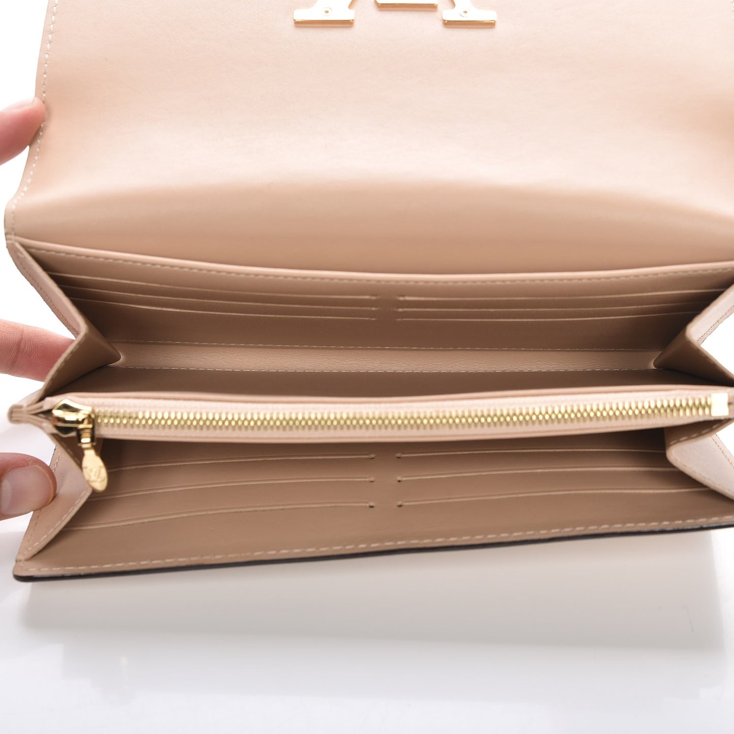 Patent Louise Wallet Nude