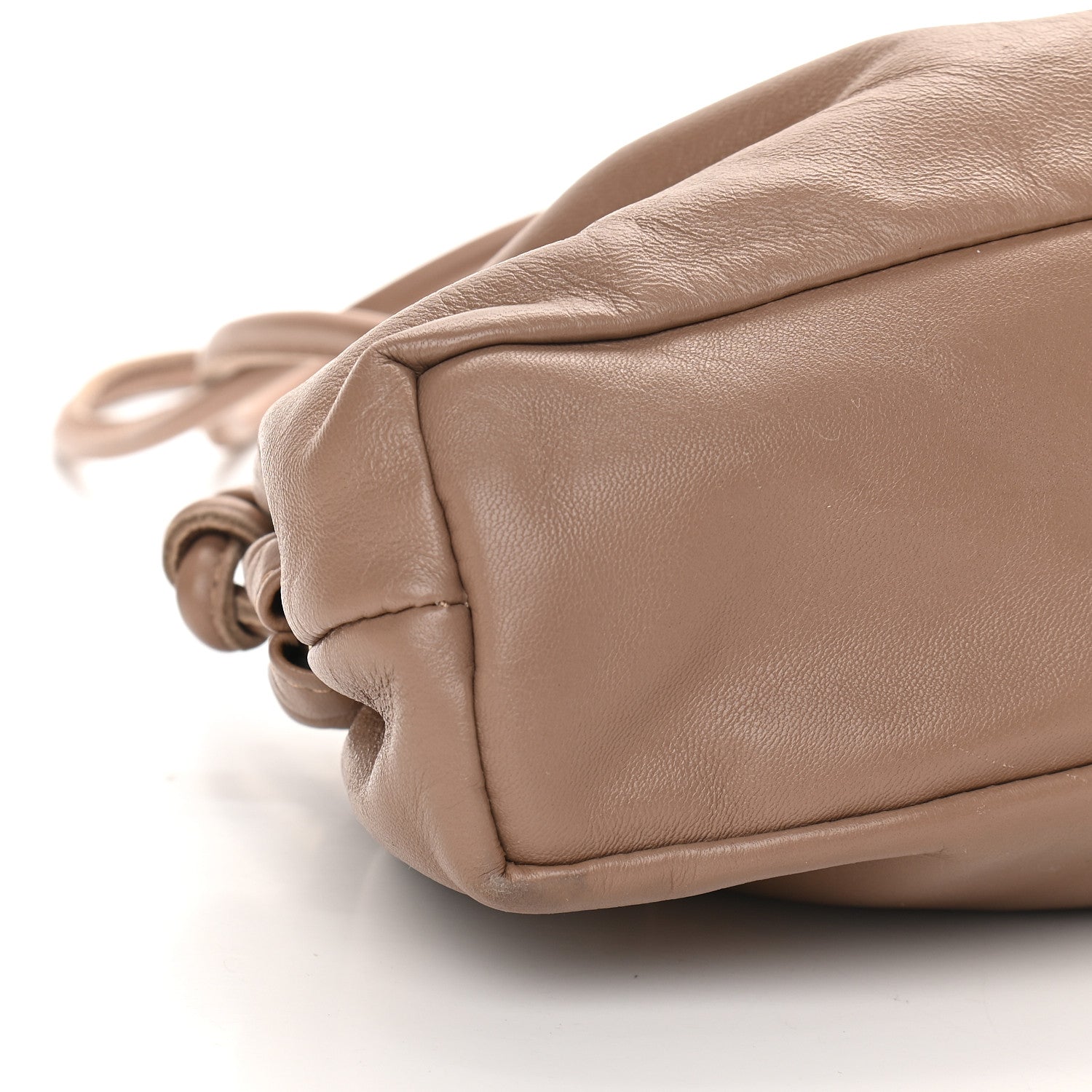 Mansur Gavriel Lambskin Cloud Mini Clutch Biscotto 7 of 8