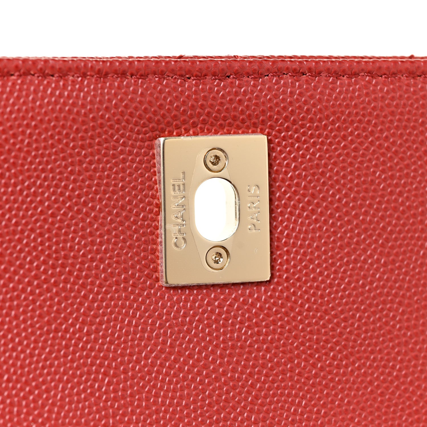 Chanel Caviar Quilted Medium Business Affinity Flap Red 11 of 12