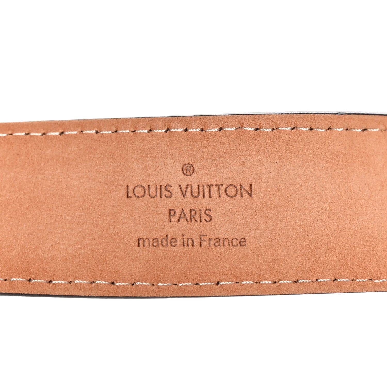 Louis Vuitton Damier Ebene 30mm Ellipse Belt 90 36 4 of 7