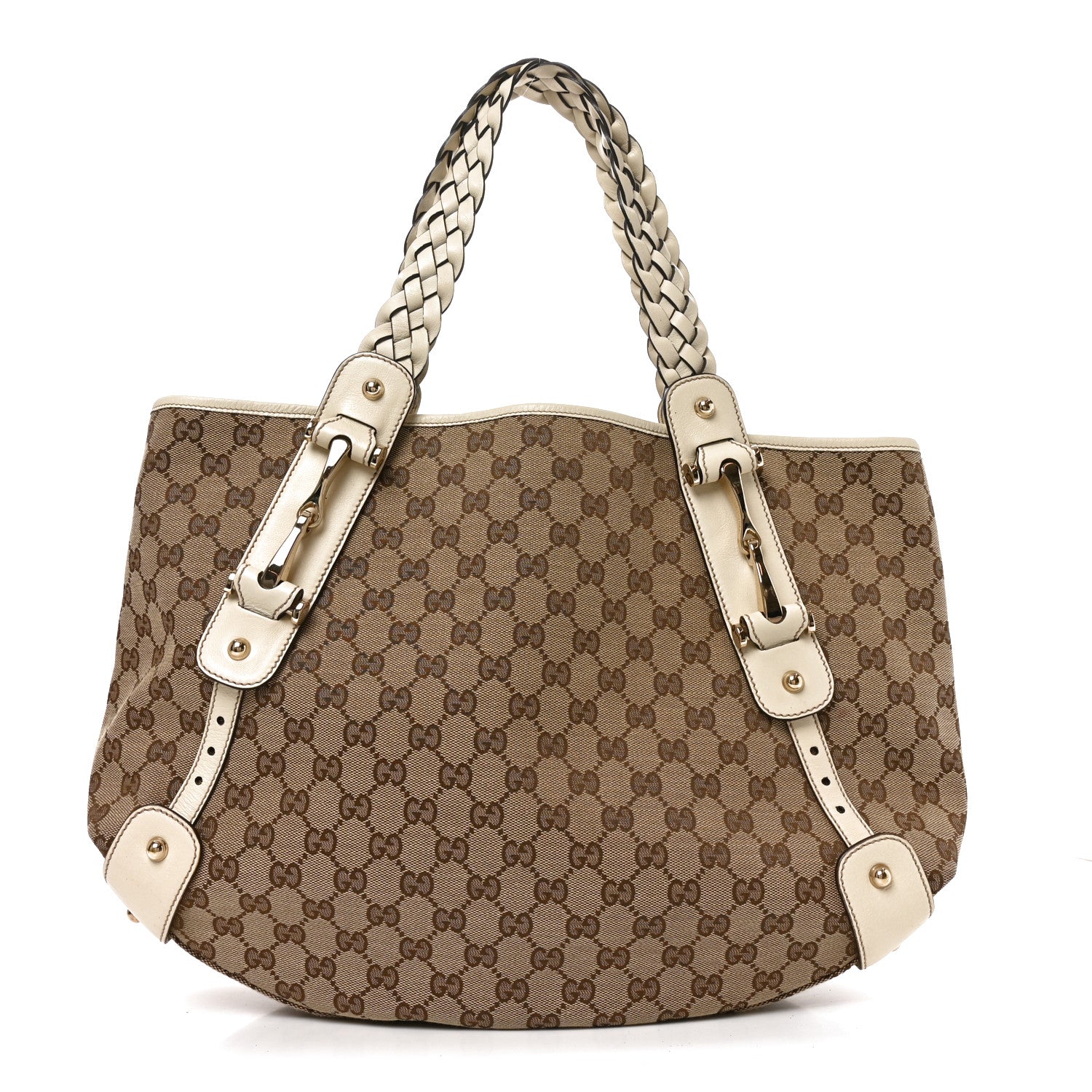 Gucci Monogram Medium Pelham Shoulder Bag Off White 1 of 10