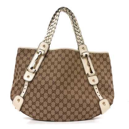 Gucci Monogram Medium Pelham Shoulder Bag Off White 1 of 10